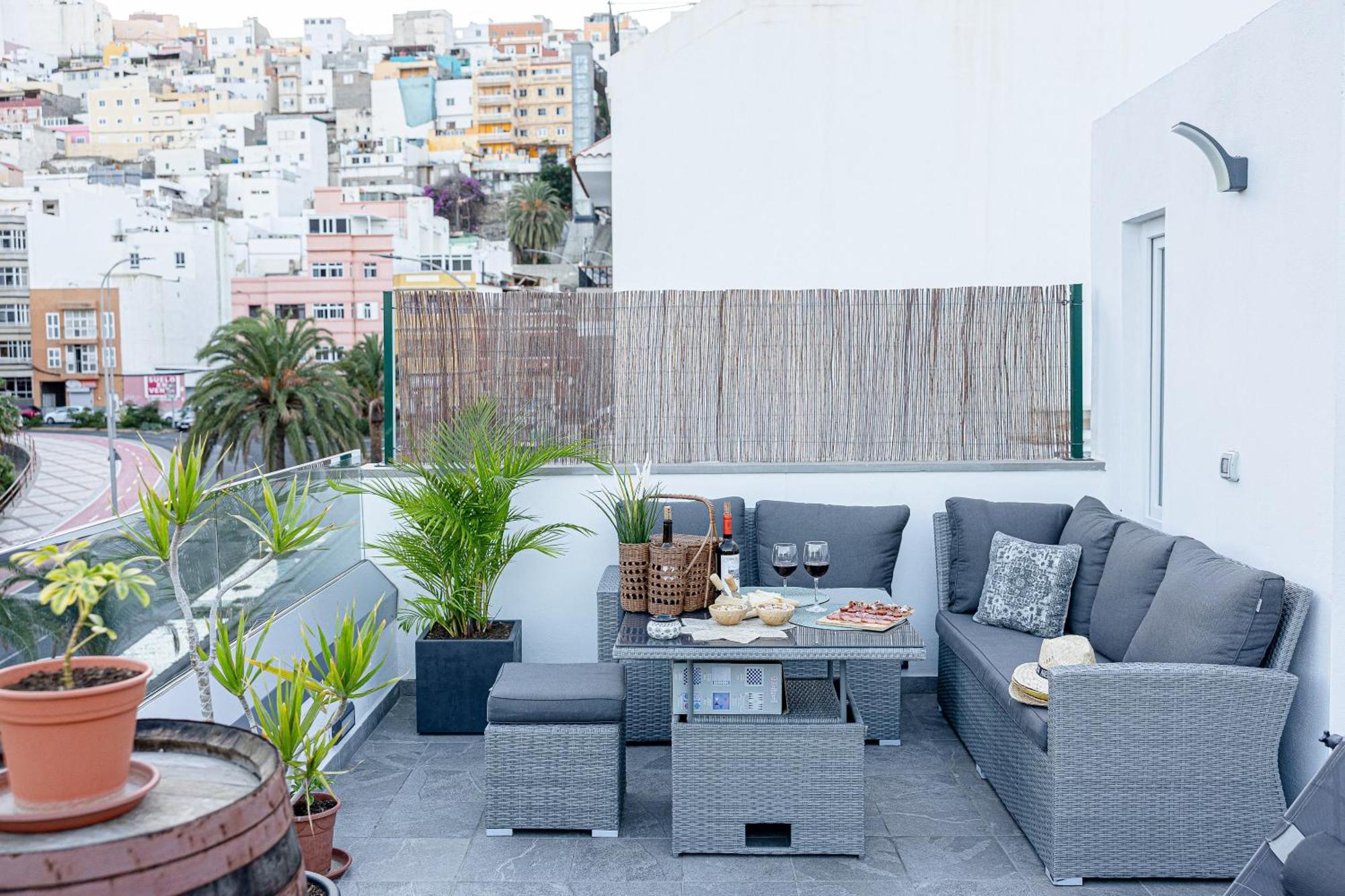 Bambu Suites Vegueta Alquiler Por Habitacion Las Palmas Buitenkant foto
